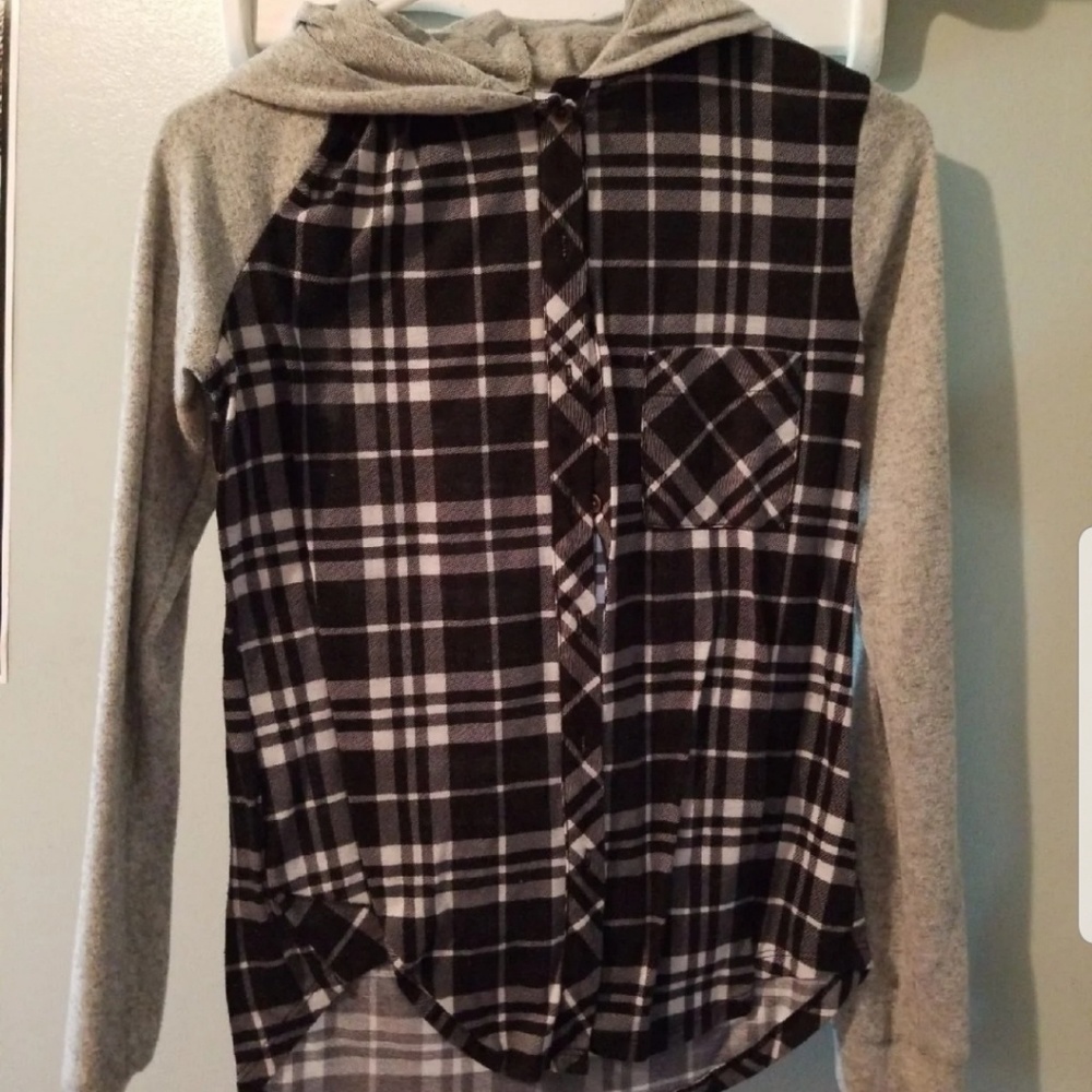 Flannel Hoodie